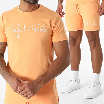 Project X Paris - Set T-Shirt Und Jogginghose 1910076 2340014 Orange